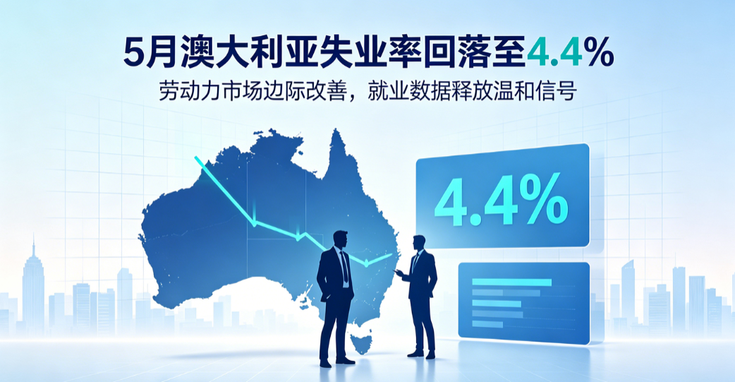 澳大利亚失业率微降：劳动力市场降温信号下的政策展望