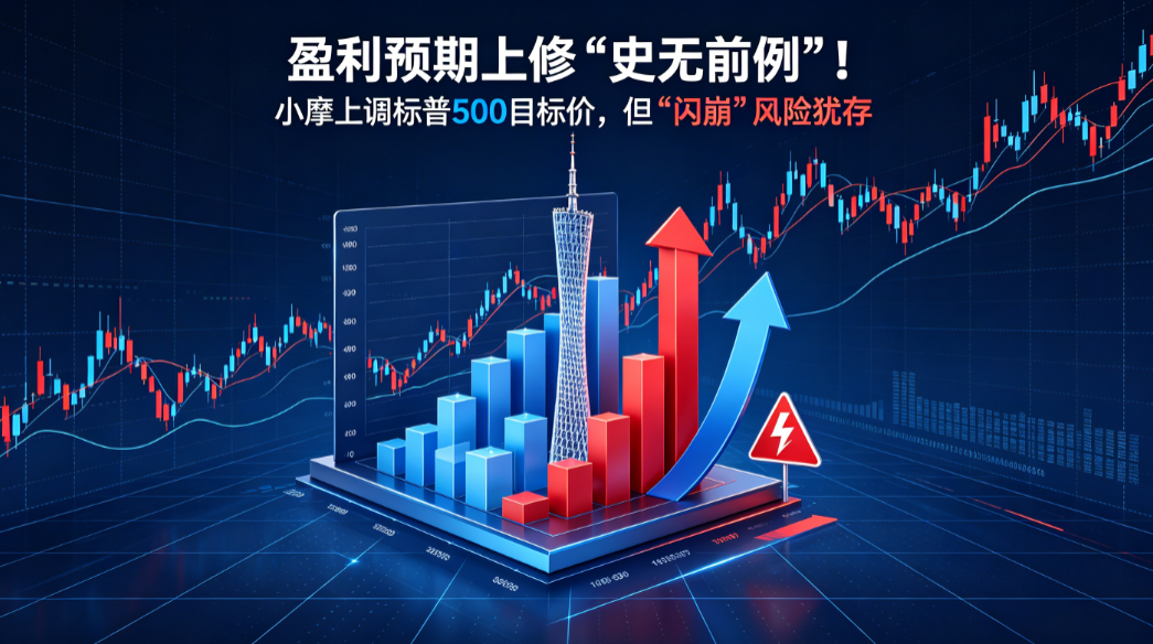 摩根大通大幅上调标普500目标价至7800点：AI资本支出与地缘政治改善共舞