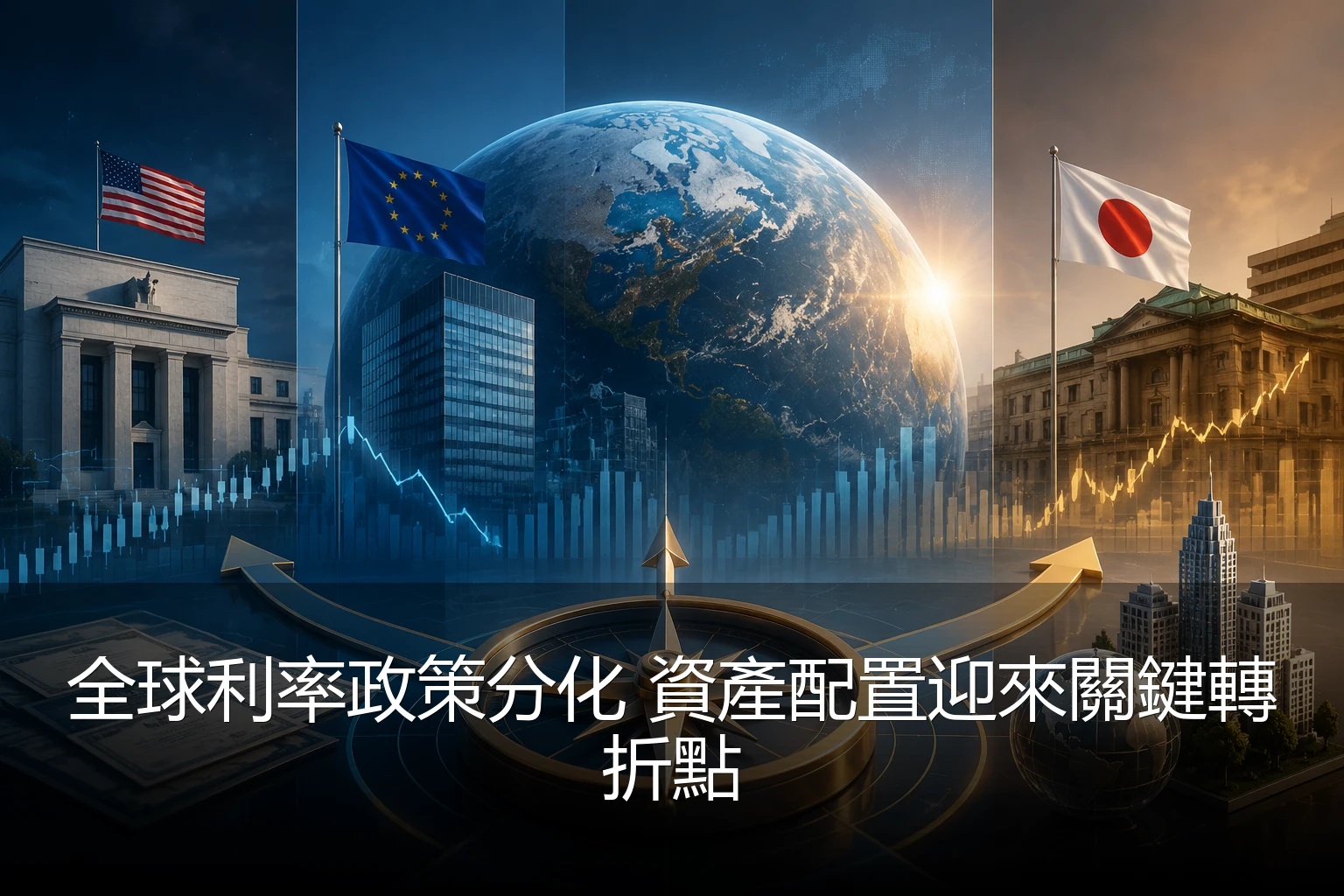 全球利率政策分化 資產配置迎來關鍵轉折點